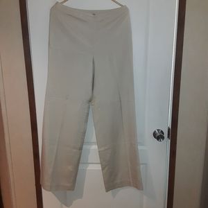 Ann Taylor Silk Wide-Leg Trousers